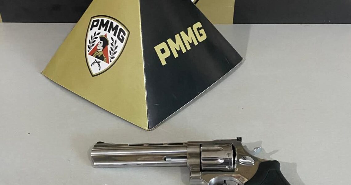 HOMEM É PRESO POR PORTE ILEGAL DE ARMA DE FOGO