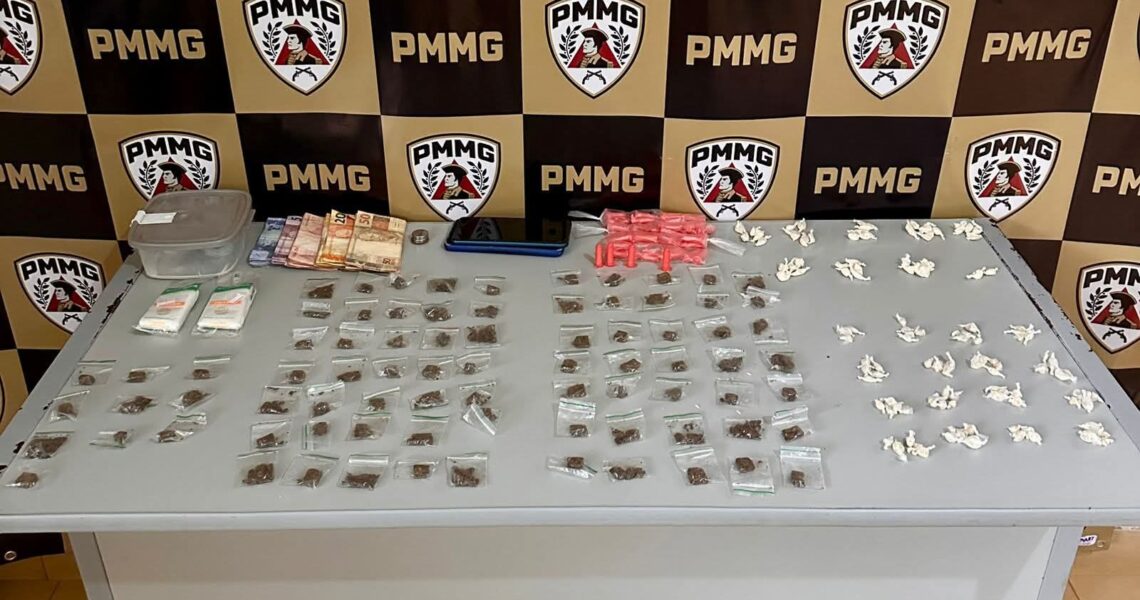 POLÍCIA MILITAR REALIZA AÇÃO CONTRA O TRÁFICO EM MIRADOURO