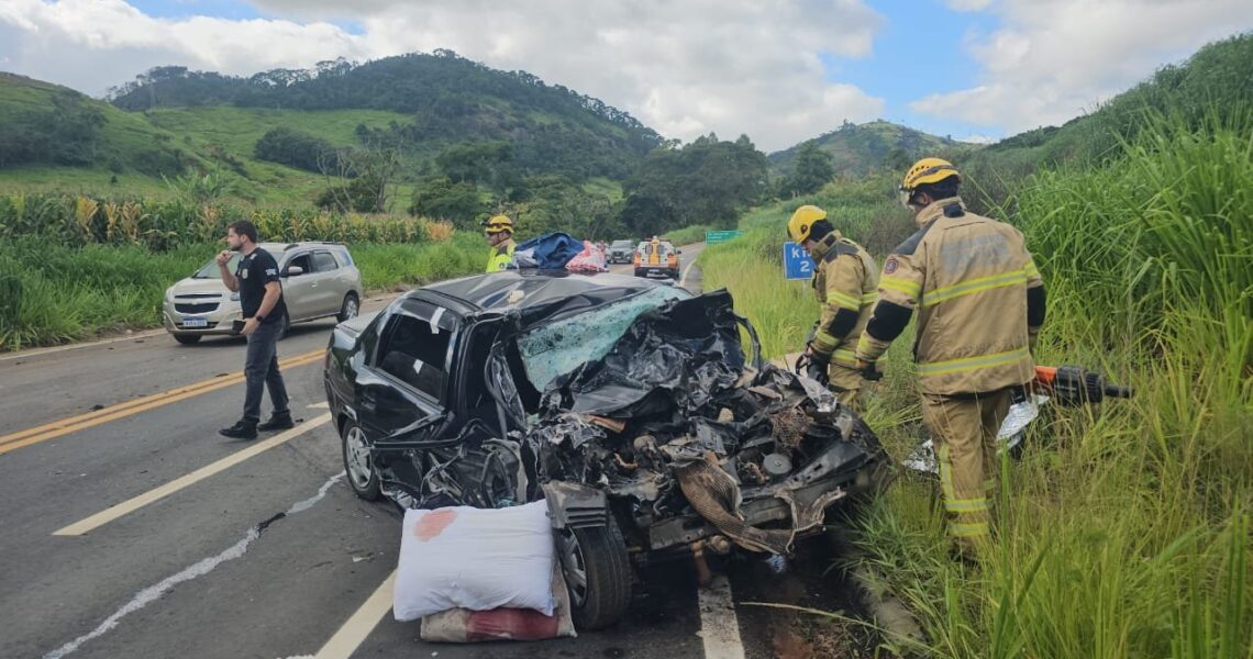 DUAS PESSOAS MORRERAM EM GRAVE ACIDENTE NA RODOVIA DE SANTA MARGARIDA