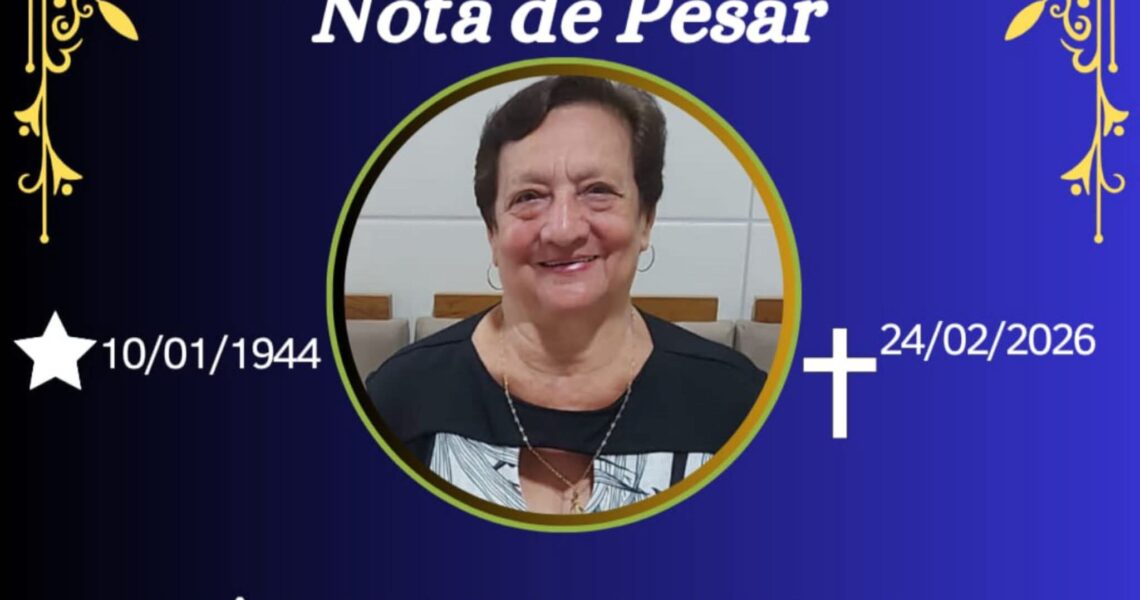 FALECEU ANTÔNIA DOS SANTOS GOLFETO, DE CARANGOLA