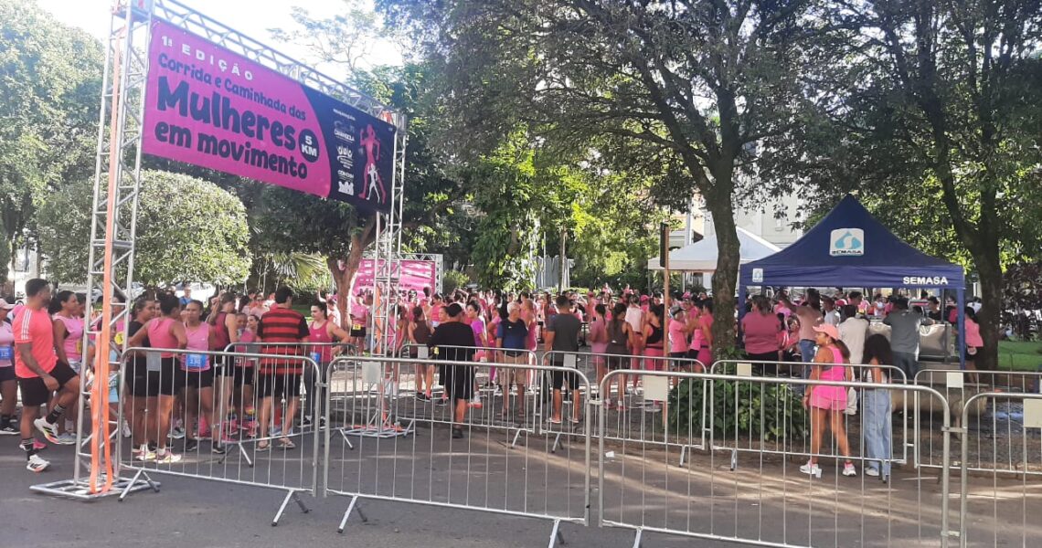 CELEBRAÇÃODO DIA DA MULHER EM CARANGOLA- CORRIDA E CAMINHADA DAS MULHERES EM MOVIMENTO