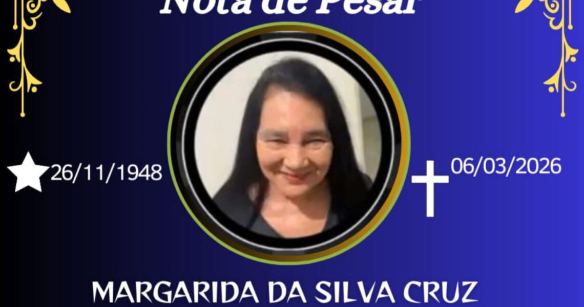 FALECEU MARGARIDA DA SILVA CRUZ DE FARIA LEMOS