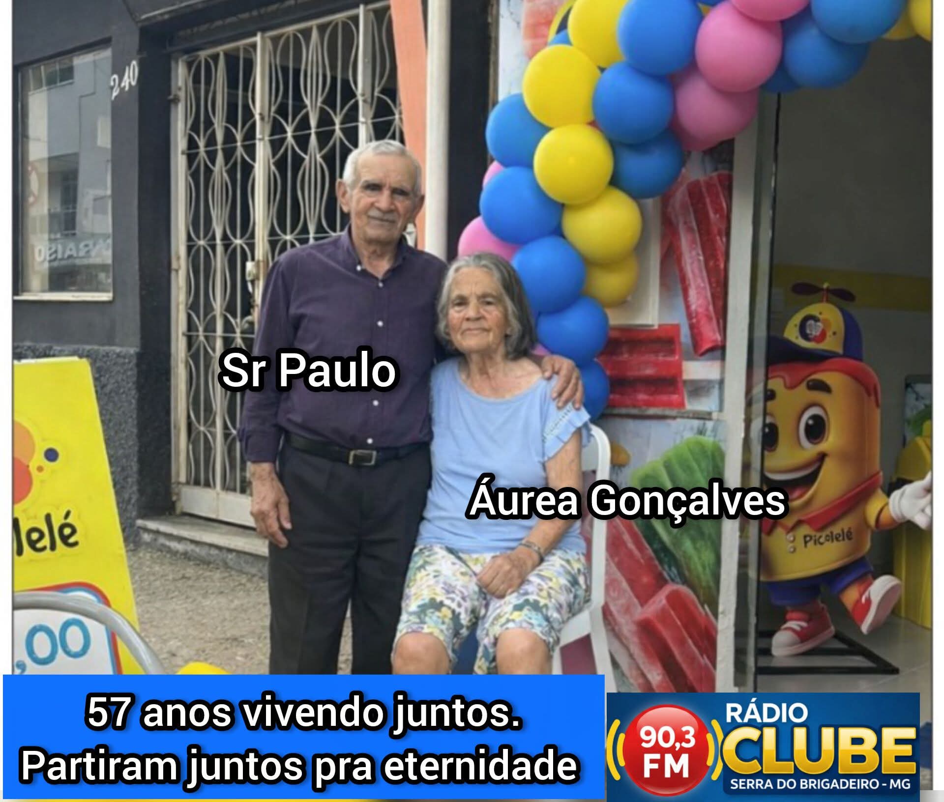 CASAL DE ESPERA FELIZ VIVE 57 ANOS CASADOS. MARIDO E ESPOSA MORREM NO MESMO DIA EM MINAS GERAIS