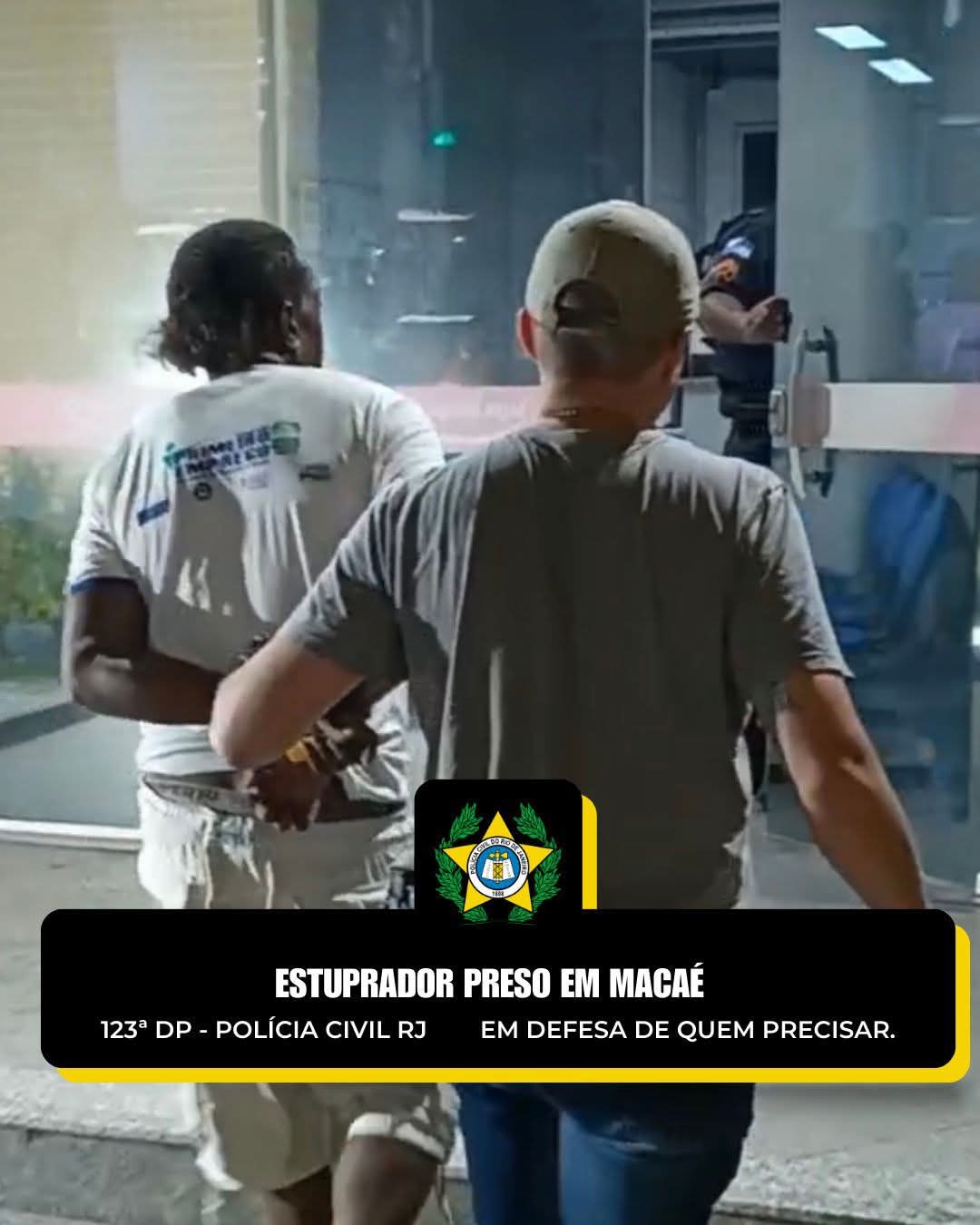 POLÍCIA CIVIL PRENDE ACUSADO DE ESTUPRO DE ENTEADA EM SÃO FRANCISCO DO GLÓRIA