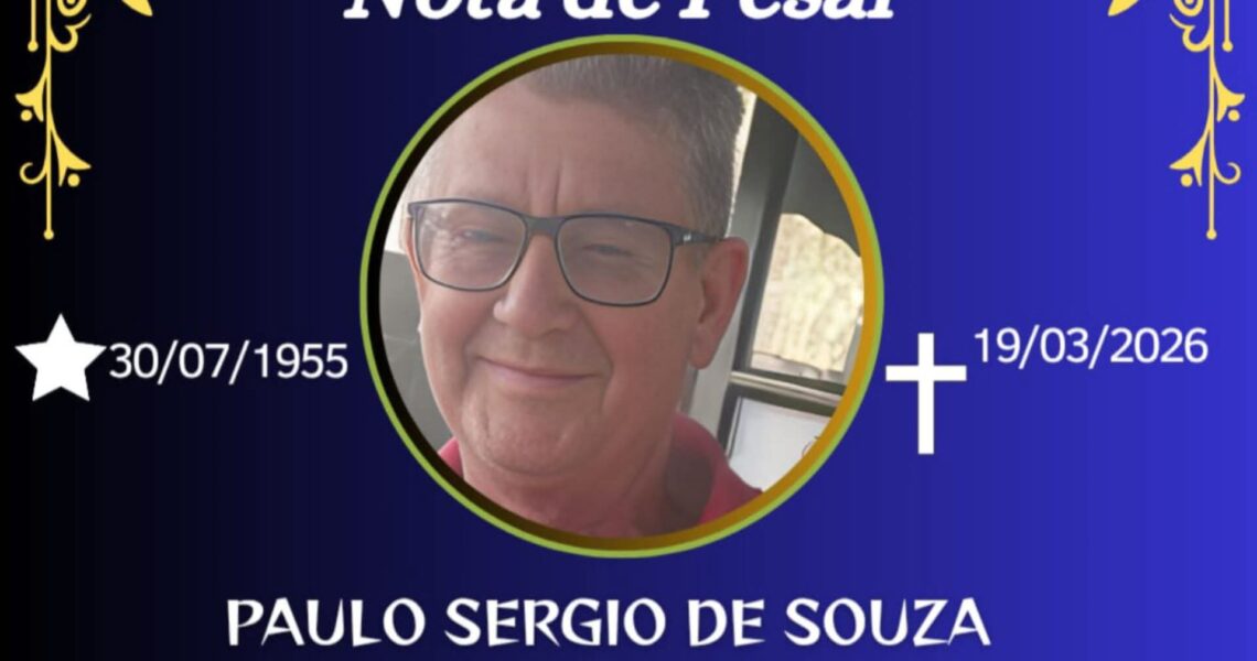 FALECEU PAULO SERGIO DE SOUZA ( PAULO LIMA)