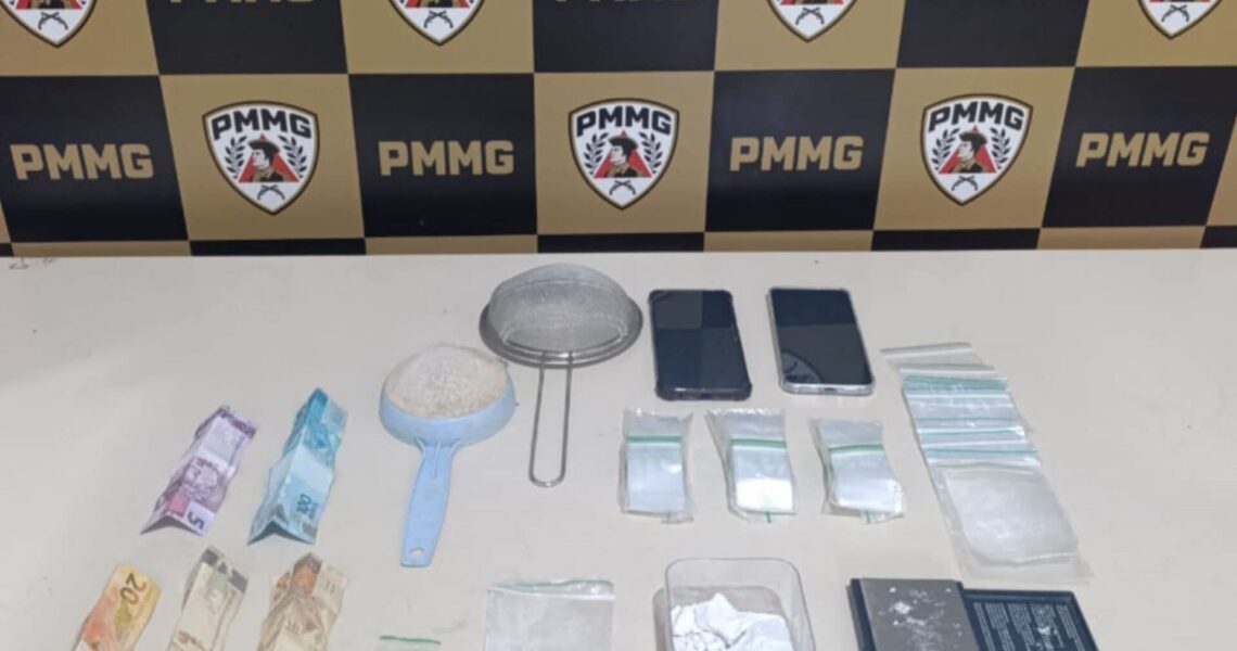 PMMG SEGUE FIRME NO COMBATE AO TRÁFICO DE DROGAS EM CARANGOLA/MG