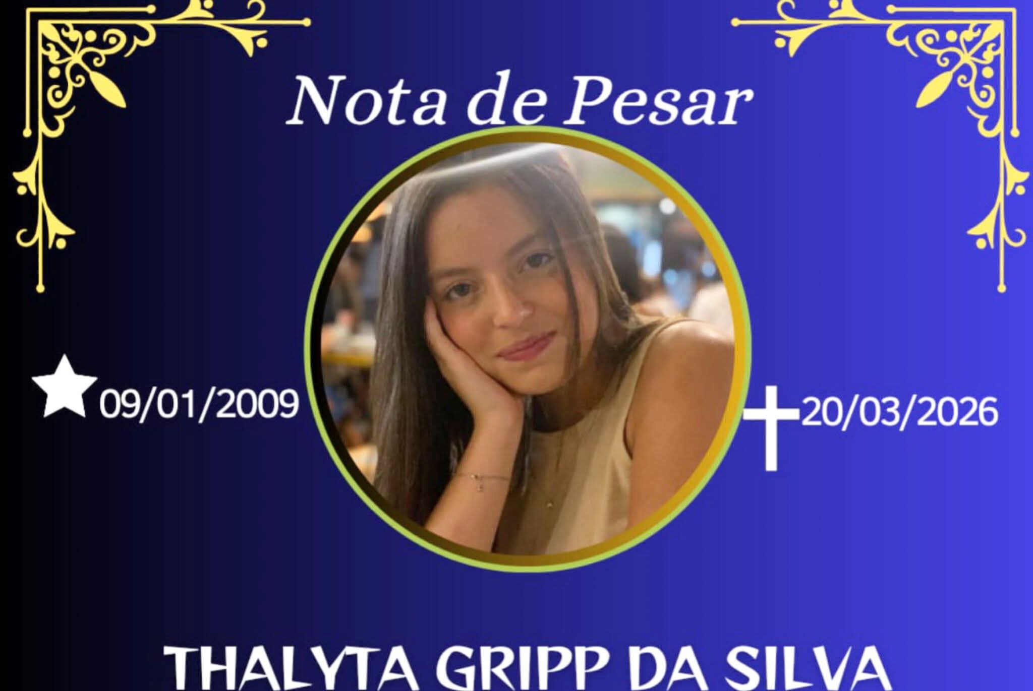 TALYTA GRIPP DA SILVA, DE ESPERA FELIZ