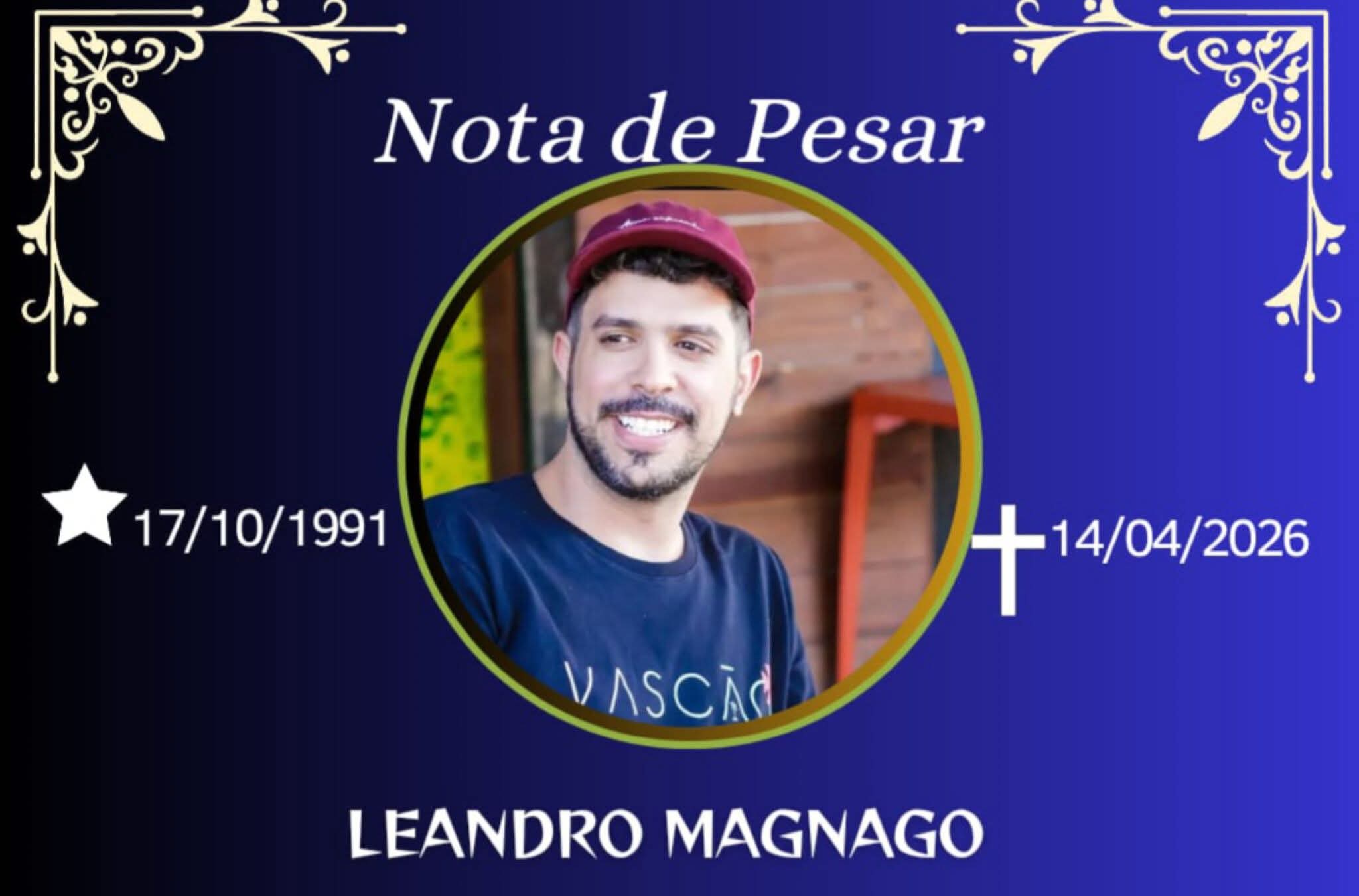 FALECEU MORADOR DE ESPERA FELIZ, LEANDRO MAGN