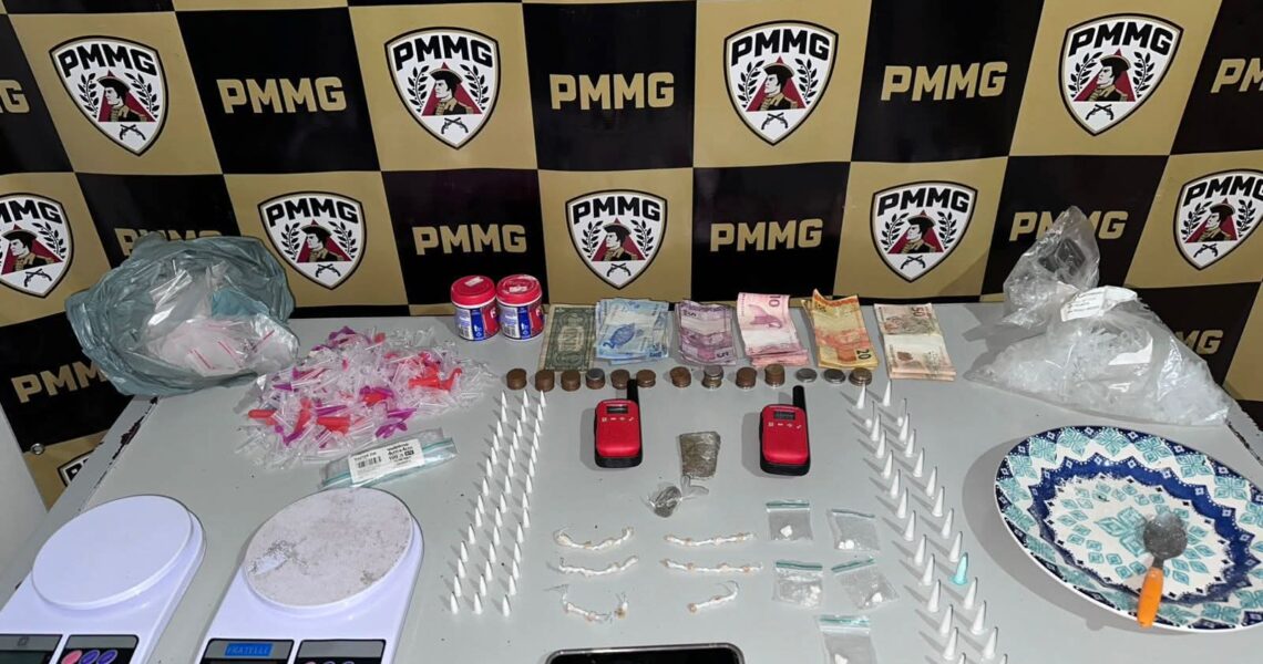 PM DESARTICULA PONTO DE TRÁFICO DE DROGAS, APREENDE MATERIAIS E PRENDE SUSPEITO EM MIRADOURO