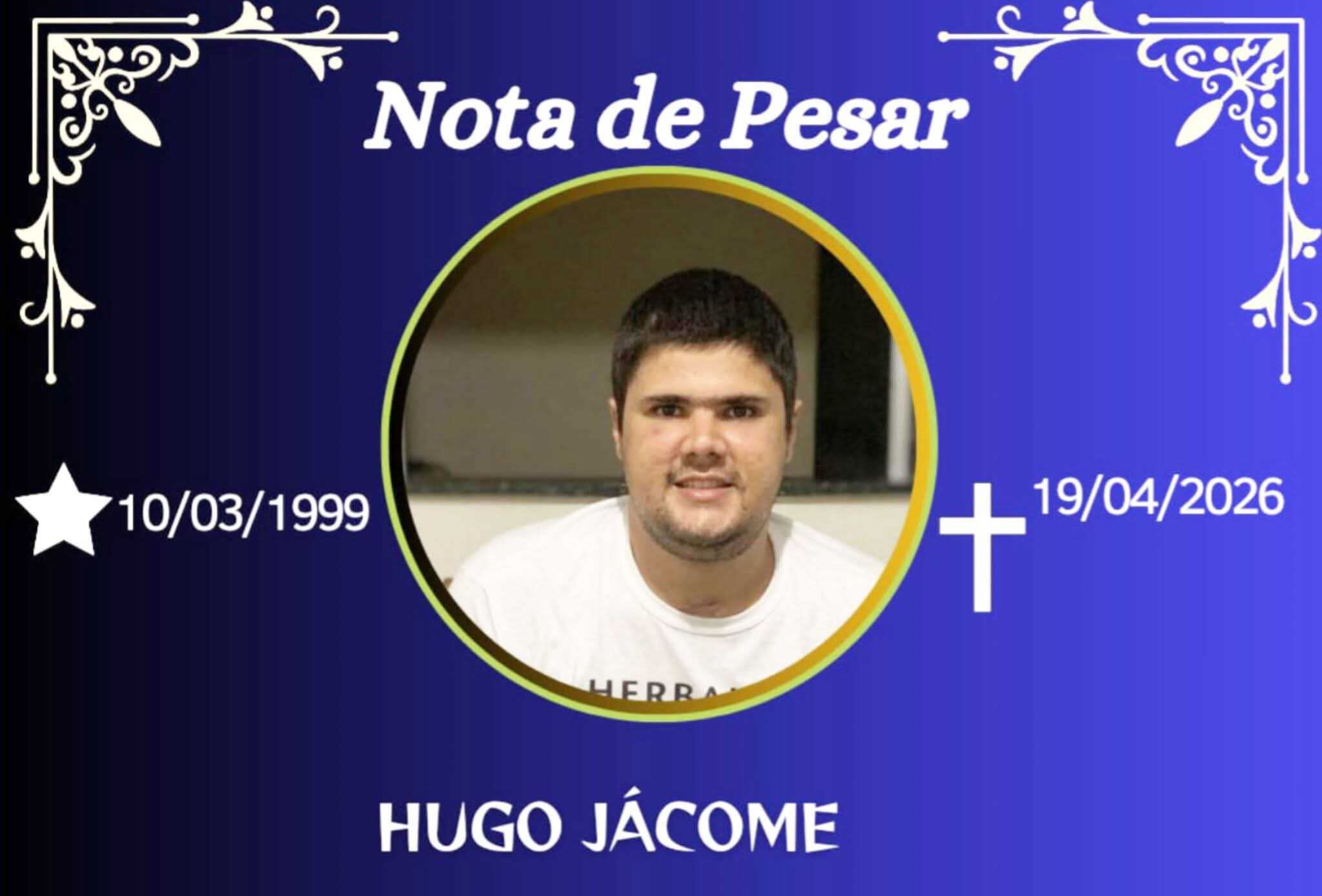FALECEU HUGO JÁCOME DE CARANGOLA