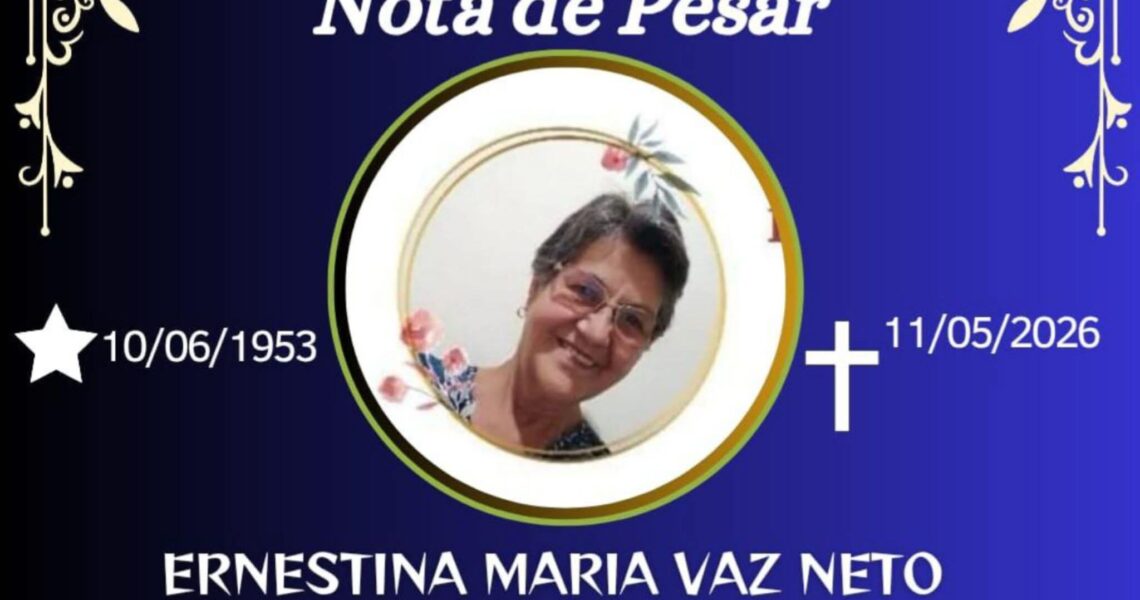 FALECEU ERNESTINA VAZ NETO ( TININHA) DE CARANGOLA