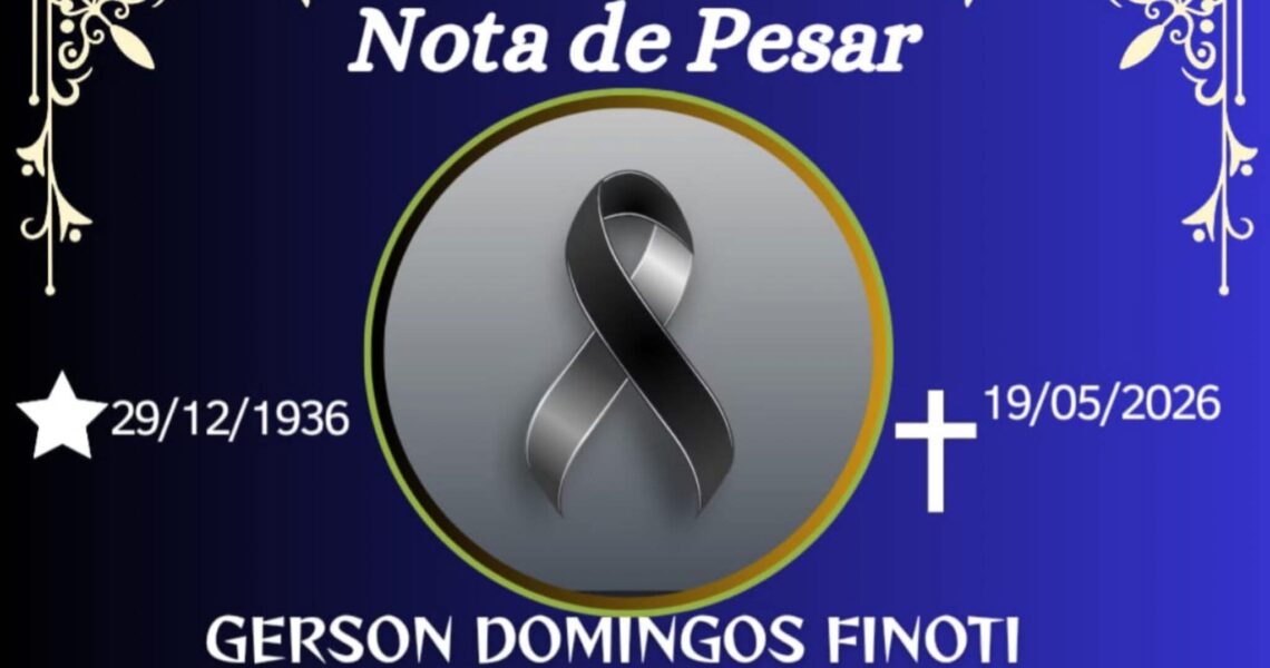 FALECEU GERSON DOMINGOS FINOTI (CONTADOR) DE CARANGOLA
