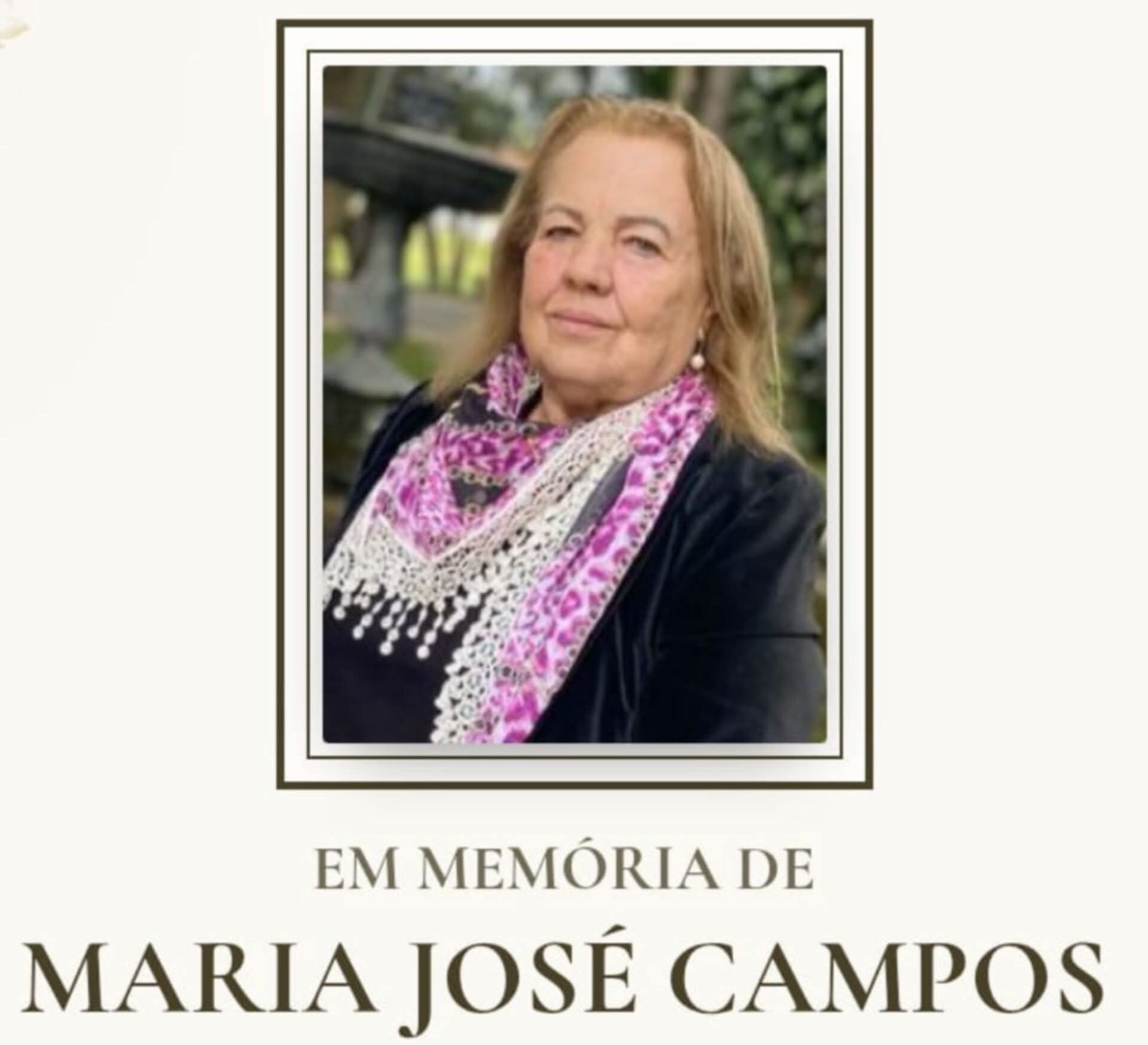 FALECEU MARIA JOSÉ CAMPOS, DE CARANGOLA