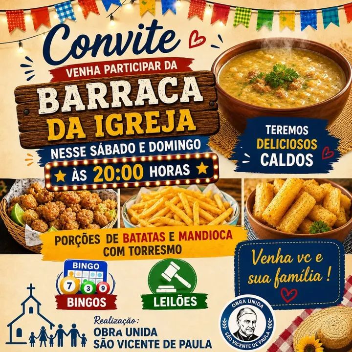 BARRACA BENEFICENTE AO ABRIGO SÃO VICENTE DE PAULO, EM MIRADOURO