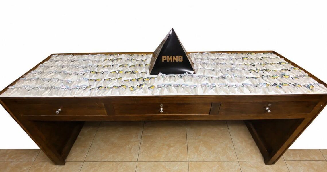 PMMG APREENDE GRANDE QUANTIDADE DE DROGAS EM PALMA- MG