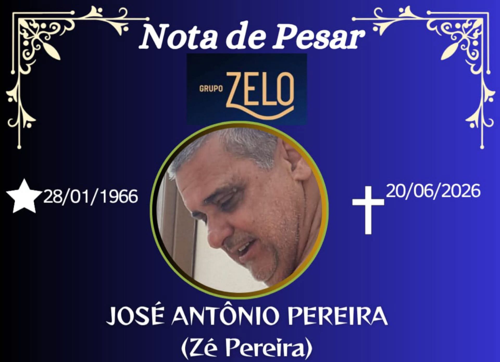 FALECEU JOSE ANTÔNIO PEREIRA, DE CAPARAÓ