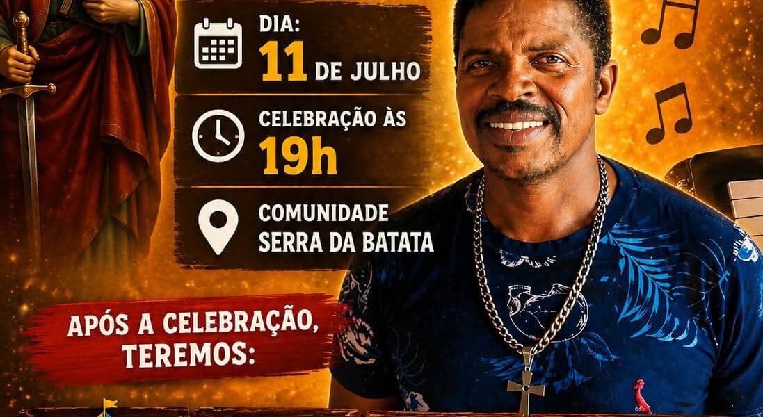 FESTA DO PADROEIRO SÃOPAULO APÓSTOLO NA COMUNIDADE DA SERRA DA BATATA