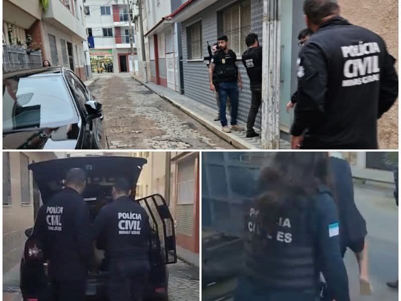 POLÍCIA CIVIL PRENDE GRUPO INVESTIGADO POR ESTELIONATO. OPERAÇÃO ACONTECEU EM MURIAÉ E VILA VELHA