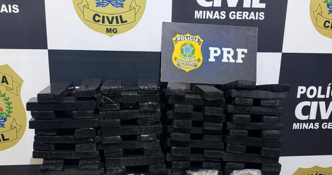 POLÍCIA CIVIL E PRF APREENDEM GRANDE QUANTIDADE DE DROGAS DURANTE OPERAÇÃO CONJUNTA