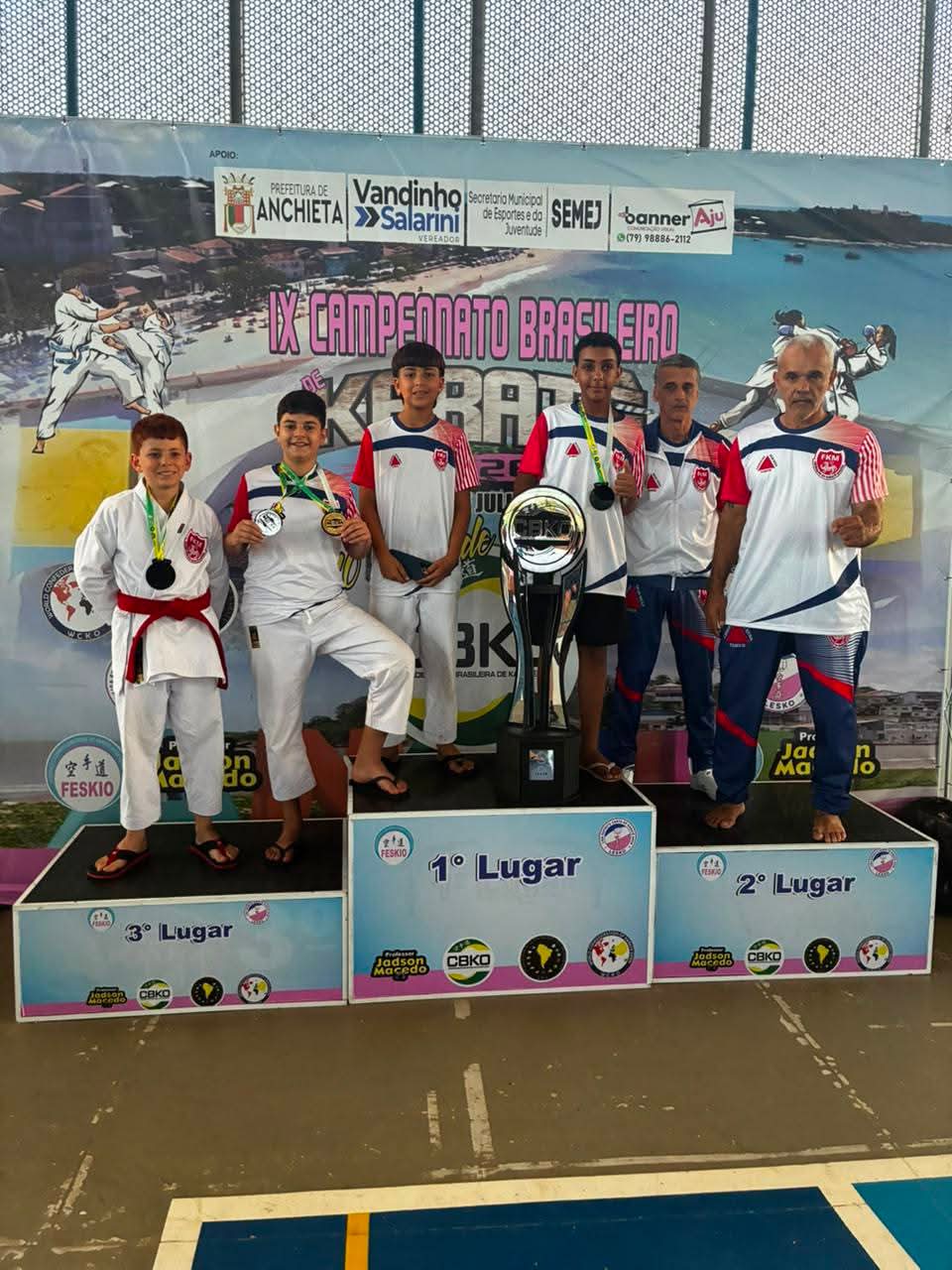 ATLETAS DE KARATÊ DE SÃO FRANCISCO DO GLÓRIA SÃO CAMPEÕES BRASILEIROS E CLASSIFICADOS PARA SUL- AMERICANO NO CHILE EM DEZEMBRO DE 2026