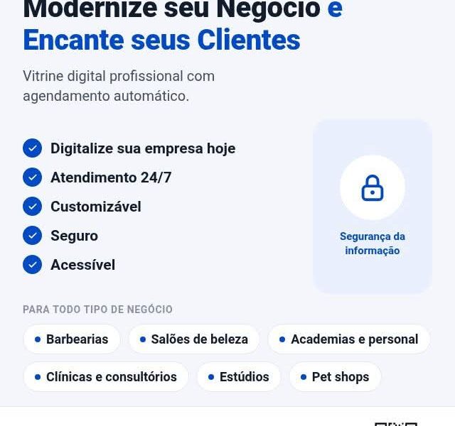 MODERNIZE SEU NEGÓCIO E ENCANTE SEUS CLIENTES, ABRA A MATÉRIA  E VEJA COMO ACESSAR O LINK