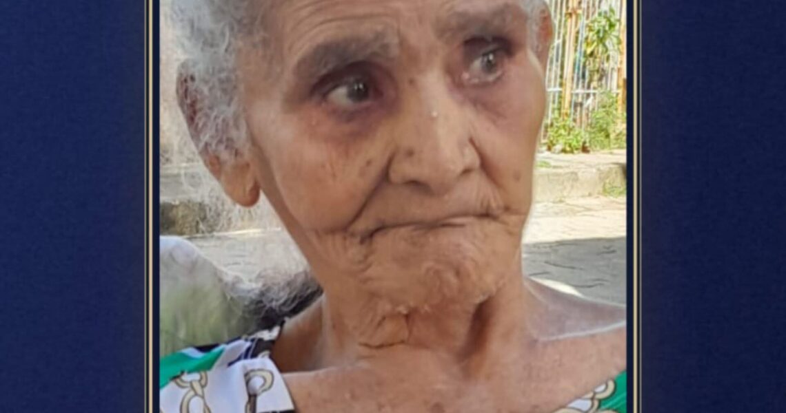 FALECEU GERALDA DO CARMO VIEIRA, DE CARANGOLA