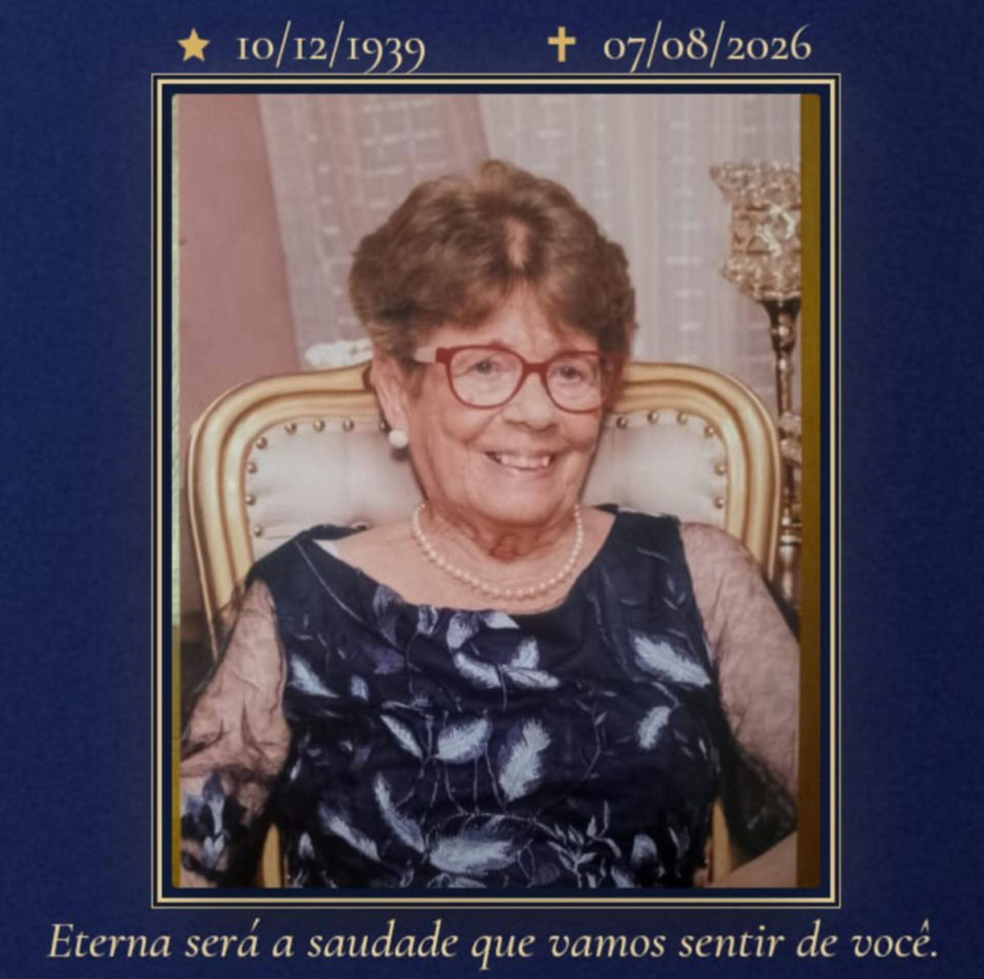 FALECEU NILZA AID COSTA, DE FARIA LEMOS