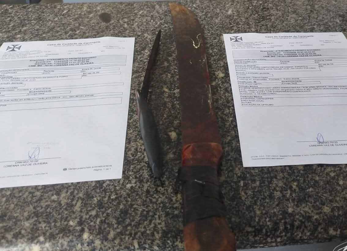 PMMG PRENDE ENVOLVIDOS EM TENTATIVA DE HOMICÍDIO E FURTO EM CARANGOLA