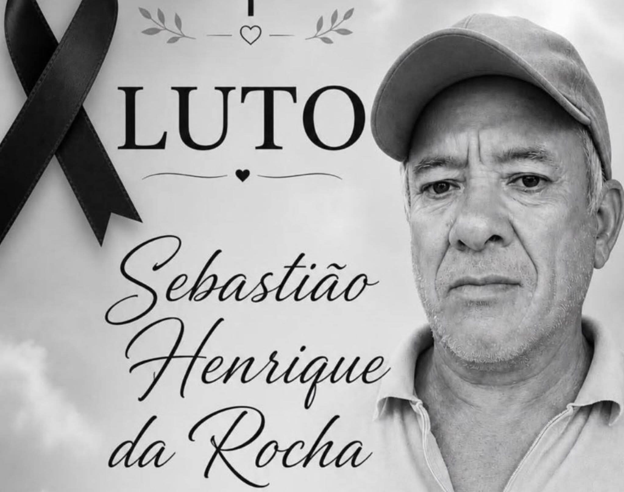 FALECEU SEBASTIÃO HENRIQUE DA ROCHA, DE ORIZÂNIA