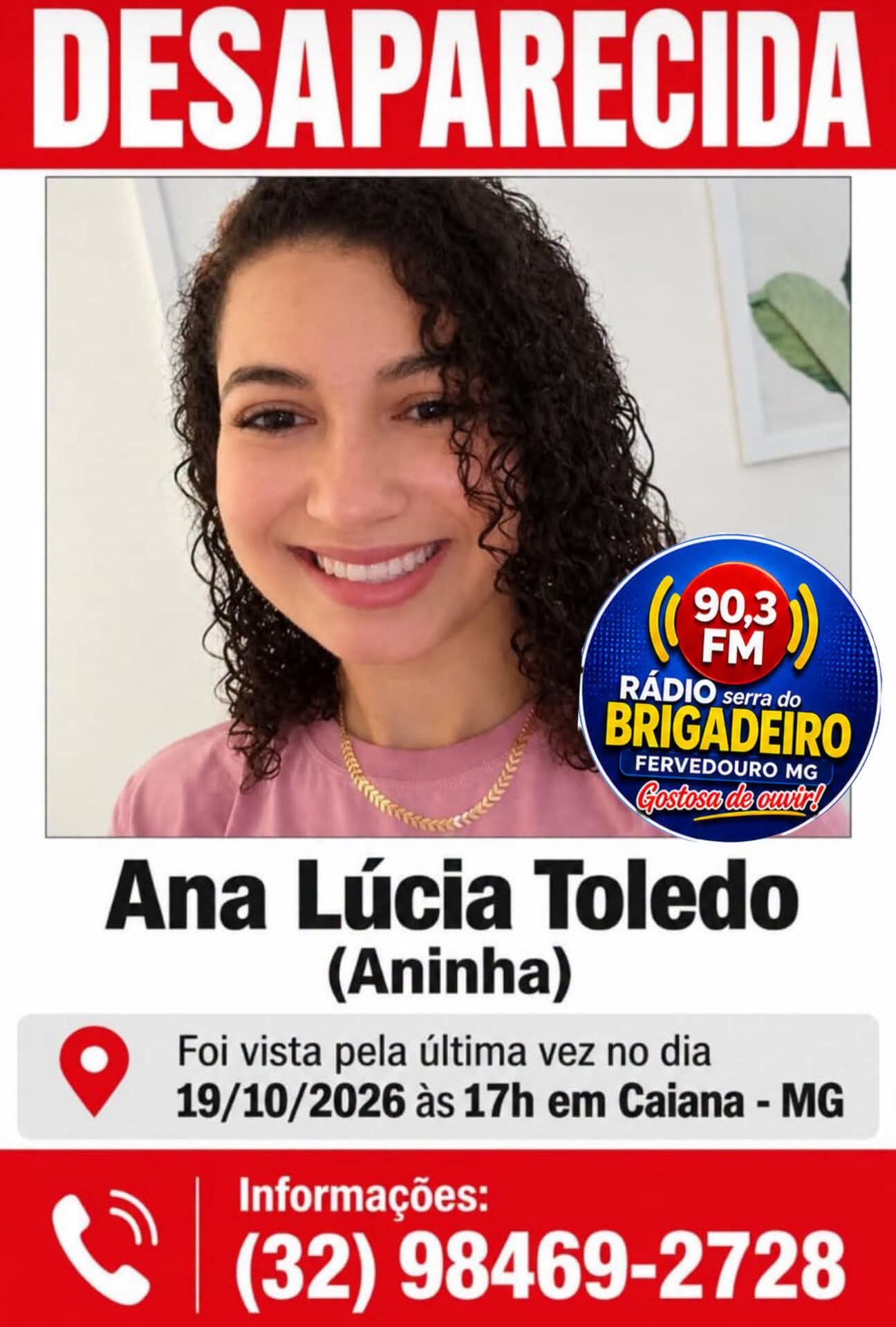MORADORA DE ESPERA FELIZ ESTA DESAPARECIDA, NOS AJUDE A PROCURAR, COMPARTILHE POR FAVOR